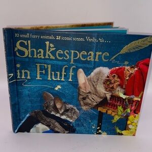 Shakespeare in Fluff 10 Small Furry Animals Book Hardcover Stocking Stuffer Gift